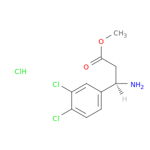 (R)-3-氨基-3-(3,4-二氯苯基)丙酸甲酯盐酸盐
