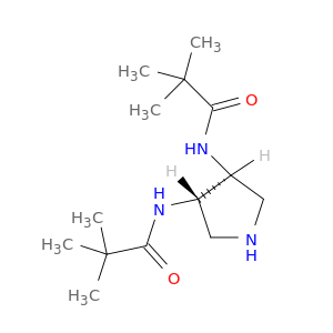 Carbamic acid,(3S,4S)-3,4-pyrrolidinediylbis-, bis(1,1-dimethylethyl) ester (9CI)