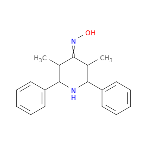4-Piperidinone, 3,5-dimethyl-2,6-diphenyl-, oxime