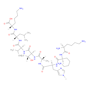 L-Lysine, L-lysyl-L-lysyl-L-histidyl-L-alanyl-L-threonyl-L-valyl-L-leucyl-