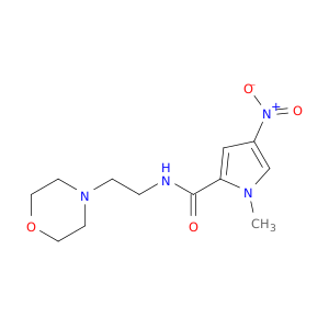 1H-Pyrrole-2-carboxamide, 1-methyl-N-[2-(4-morpholinyl)ethyl]-4-nitro-