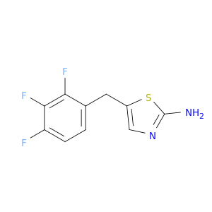 5-[(2,3,4-Trifluorophenyl)methyl]-1,3-thiazol-2-amine