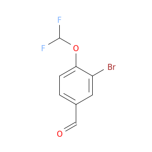 3-Bromo-4-(二氟甲氧基)苯甲醛