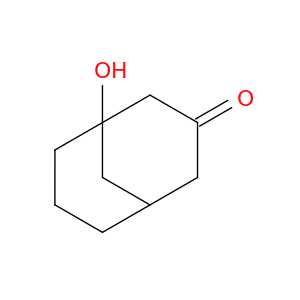 Bicyclo[3.3.1]nonan-3-one, 1-hydroxy-