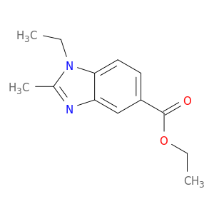 1-ETHYL-2-METHYL-1H-BENZOIMIDAZOLE-5-CARBOXYLIC ACID ETHYL ESTER