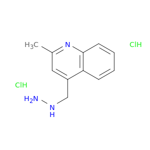 4-(hydrazinylmethyl)-2-methylquinoline dihydrochloride