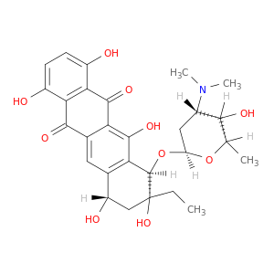 (7R,8R,10S)-7-[(2S,4S,5S,6S)-4-dimethylamino-5-hydroxy-6-methyl-oxan-2-yl]oxy-8-ethyl-1,4,6,8,10-pentahydroxy-9,10-dihydro-7H-tetracene-5,12-dione