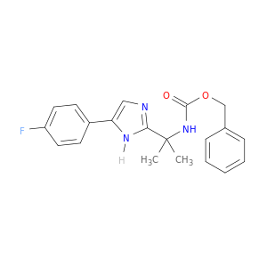 苄基(2-(5-(4-氟苯基)-1H-咪唑-2-基)丙-2-炔基)碳酸酯