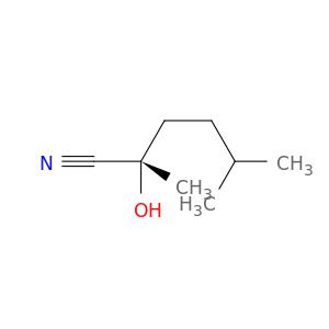 Hexanenitrile, 2-hydroxy-2,5-dimethyl-, (S)-