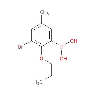 3-溴-5-甲基-2-丙氧基苯基硼酸