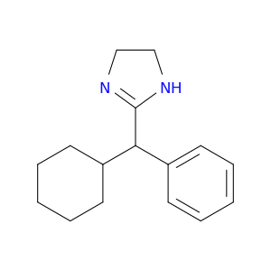 1H-Imidazole, 2-(cyclohexylphenylmethyl)-4,5-dihydro-