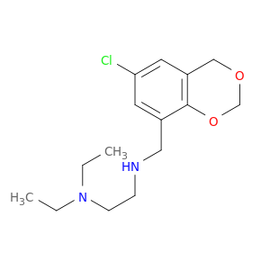 1,2-Ethanediamine,N2-[(6-chloro-4H-1,3-benzodioxin-8-yl)methyl]-N1,N1-diethyl-