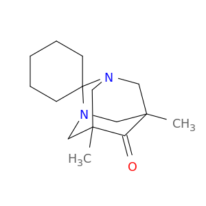 Spiro[cyclohexane-1,2'-[1,3]diazatricyclo[3.3.1.13,7]decan]-6'-one,5',7'-dimethyl-