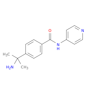Benzamide,4-(1-amino-1-methylethyl)-N-4-pyridinyl-