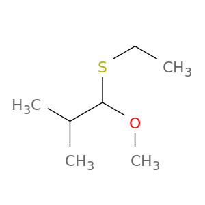 Propane, 1-(ethylthio)-1-methoxy-2-methyl-