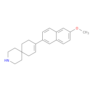 3-Azaspiro[5.5]undec-8-ene, 9-(6-methoxy-2-naphthalenyl)-