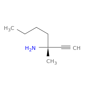 1-Heptyn-3-amine, 3-methyl-, (R)-