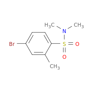 4-溴-N,N,2-三甲基苯磺酰胺