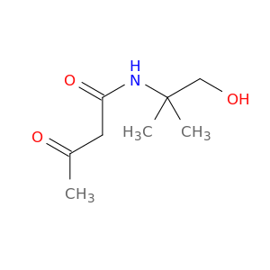Butanamide, N-(2-hydroxy-1,1-dimethylethyl)-3-oxo-