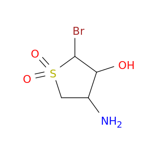 4-AMINO-2-BROMOTETRAHYDROTHIOPHENE-3-OL 1,1-DIOXIDE