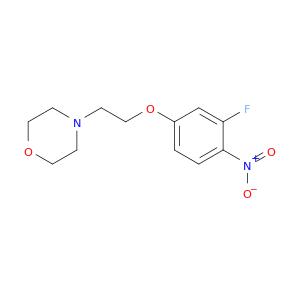 Morpholine, 4-[2-(3-fluoro-4-nitrophenoxy)ethyl]-