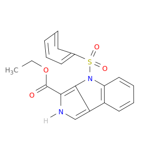 Pyrrolo[3,4-b]indole-3-carboxylicacid, 2,4-dihydro-4-(phenylsulfonyl)-, ethyl ester