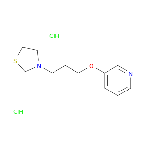 3-[3-(1,3-thiazolidin-3-yl)propoxy]pyridine dihydrochloride