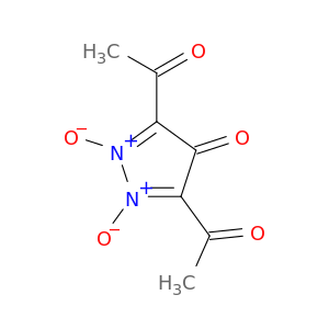 4H-Pyrazol-4-one, 3,5-diacetyl-, 1,2-dioxide