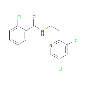 Benzamide, 2-chloro-N-[2-(3,5-dichloro-2-pyridinyl)ethyl]-