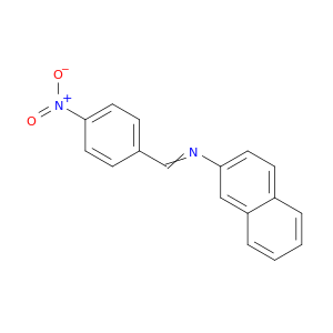 2-Naphthalenamine, N-[(4-nitrophenyl)methylene]-