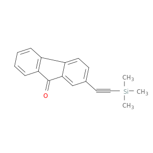 9H-Fluoren-9-one, 2-[2-(trimethylsilyl)ethynyl]-