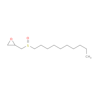 Oxirane, [(decylsulfinyl)methyl]-