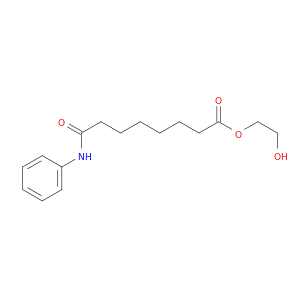 Octanoic acid, 8-oxo-8-(phenylamino)-, 2-hydroxyethyl ester
