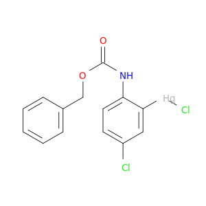 Mercury, chloro[5-chloro-2-[[(phenylmethoxy)carbonyl]amino]phenyl]-