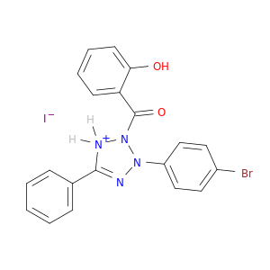 3-(4-BROMOPHENYL)-2-(2-HYDROXYBENZOYL)-5-PHENYL-2H-TETRAZOLIUM IODIDE