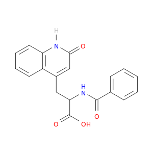 2-Benzamido-3-(2-oxo-1,2-dihydroquinolin-4-yl)propanoic acid