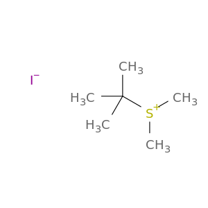Sulfonium, (1,1-dimethylethyl)dimethyl-, iodide