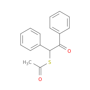 Ethanethioic acid, S-(2-oxo-1,2-diphenylethyl) ester