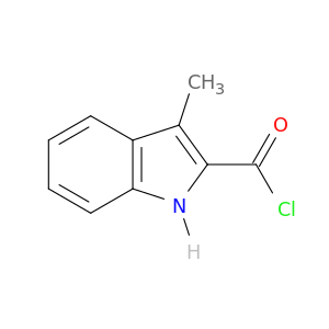1H-Indole-2-carbonylchloride, 3-methyl-
