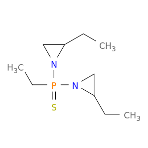 Aziridine, 1,1'-(ethylphosphinothioylidene)bis[2-ethyl-