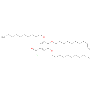 Benzoyl chloride, 3,4,5-tris(decyloxy)-