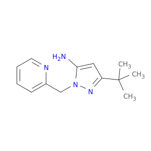 3-tert-Butyl-1-(pyridin-2-ylmethyl)-1H-pyrazol-5-amine