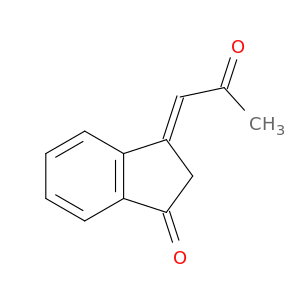1H-Inden-1-one, 2,3-dihydro-3-(2-oxopropylidene)-, (E)-