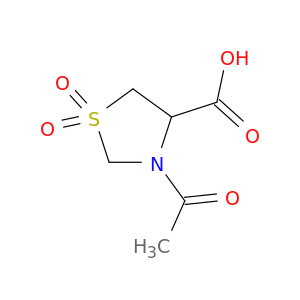 3-Acetyl-1,3-thiazolidine-4-carboxylic Acid 1,1-Dioxide