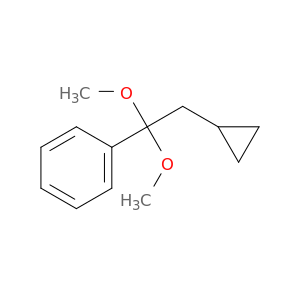 Benzene, (2-cyclopropyl-1,1-dimethoxyethyl)-