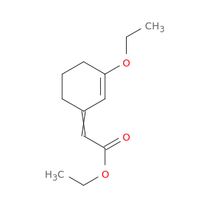Acetic acid, (3-ethoxy-2-cyclohexen-1-ylidene)-, ethyl ester