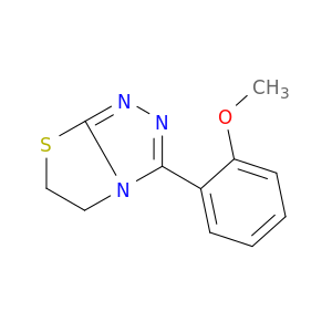 Thiazolo[2,3-c]-1,2,4-triazole, 5,6-dihydro-3-(2-methoxyphenyl)-