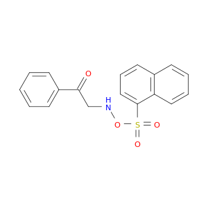 Benzamide, N-methyl-N-[(1-naphthalenylsulfonyl)oxy]-