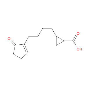 Cyclopropanecarboxylic acid, 2-[4-(5-oxo-1-cyclopenten-1-yl)butyl]-