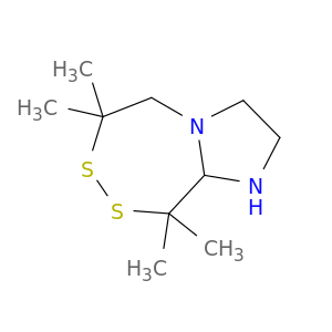 1H-Imidazo[2,1-d][1,2,5]dithiazepine, hexahydro-6,6,9,9-tetramethyl-